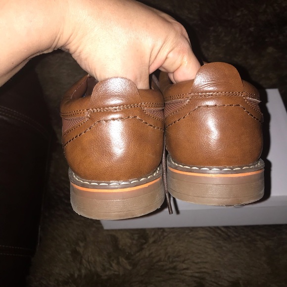 ♥️♥️♥️ Steve Madden Men’s Kids brown leather shoes 👞 (Used) No box 📦 - Picture 7 of 7